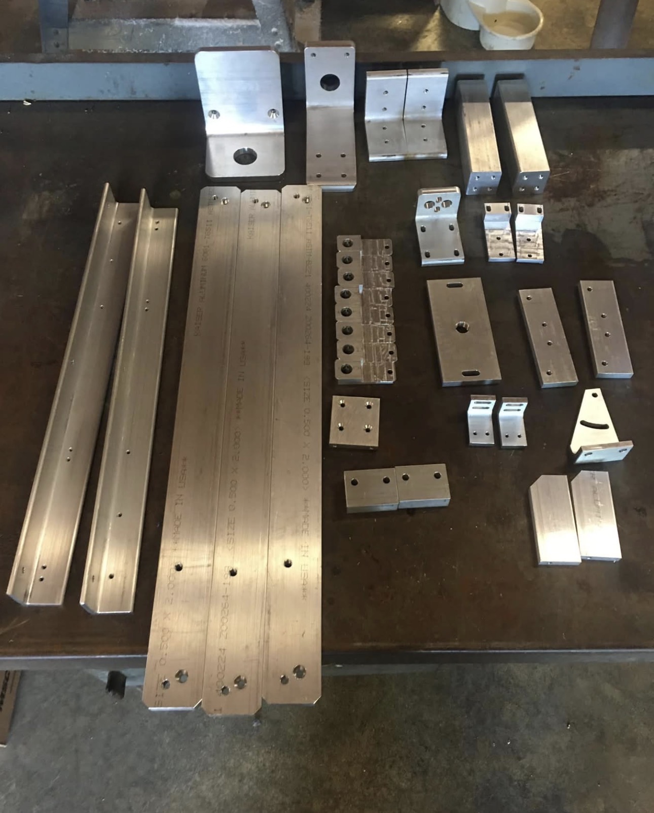 Custom aluminum components